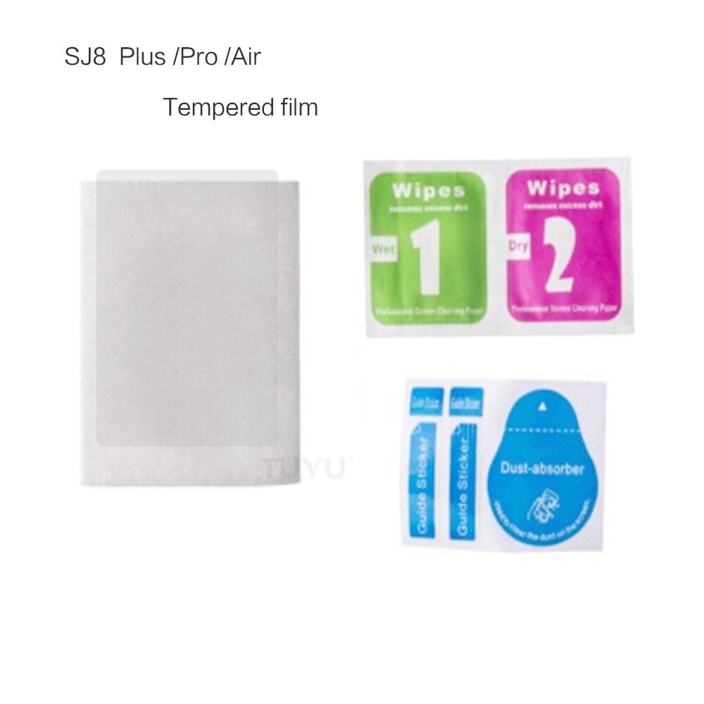 SJCAM SJ8 Lens Cap/Lens Cover/Glass UV Filter/Screen protector Film for For Original SJ8 Pro/Plus/Air Action Camera Accessories: SJ8 protective film