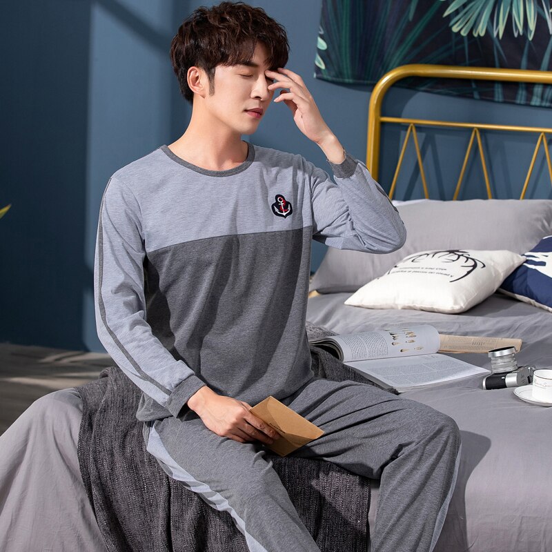 Pijamas Invierno Pijamas Estampados Hombre Sudadera Forro Polar De