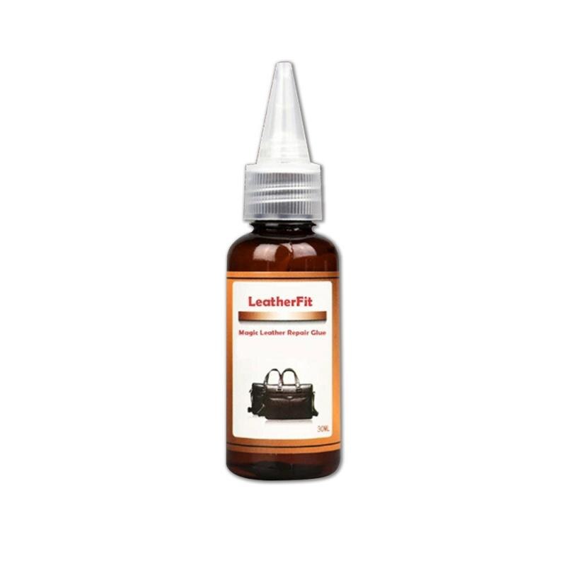 Crema de reparación de cuero para asiento de coche, líquido de cuero pegamento adhesivo resistente al agua, secado instantáneo, 30ml, 1 Uds.: Default Title