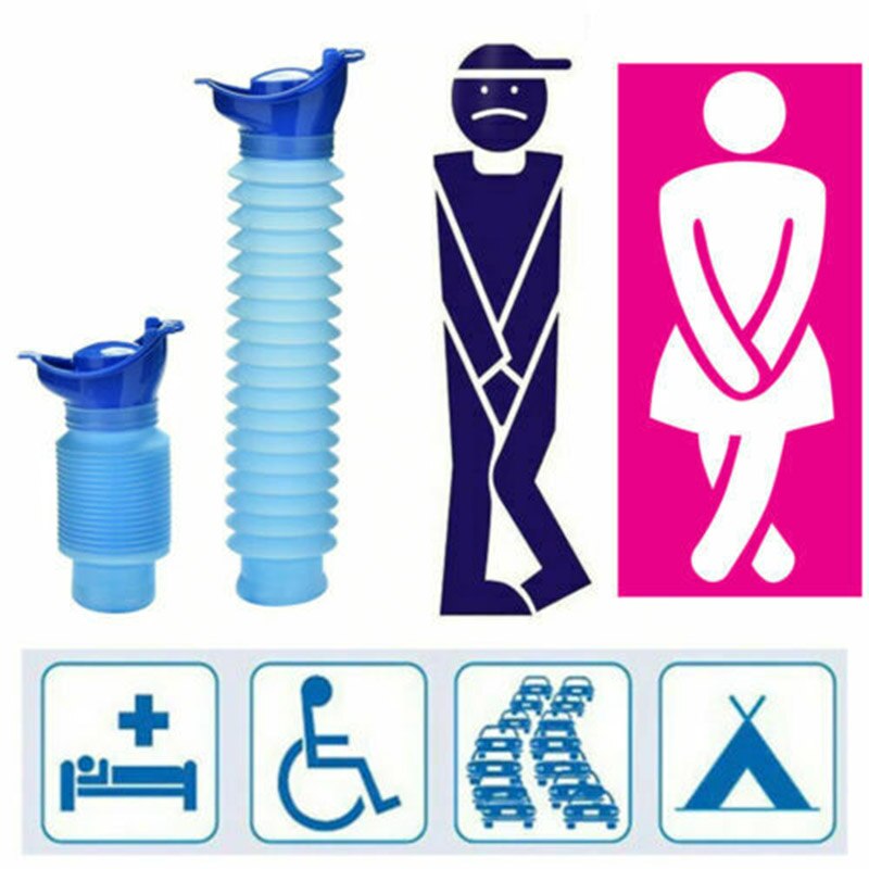 Tasche Wc Il Vostro Bagno in auto Di Emergenza Orinatoio Portatile di Campeggio Termoretraibile mobile Wc EDF88: Default Title