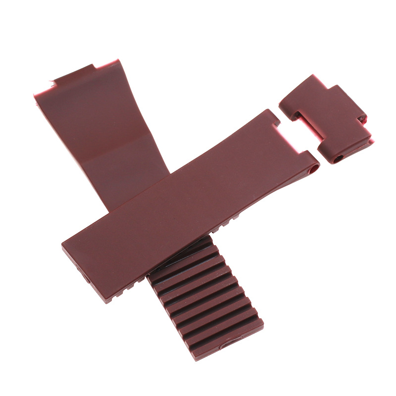 Siliconen horlogeband voor Athene Observatie Navigatie 113 Heren Dames Waterdicht Voor Ulysse Nardin Rubberen horlogeband 25 mm