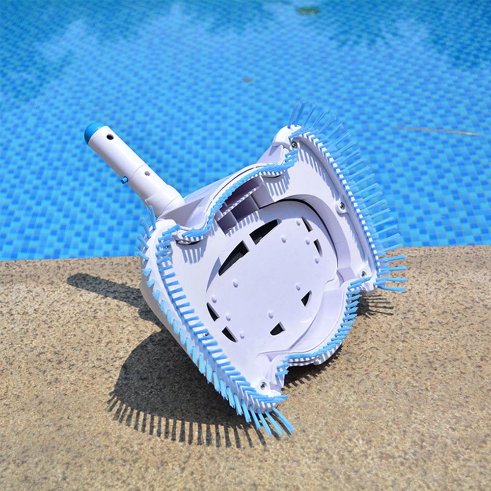 Swimming Pool Suction Vacuum Head Brush Cleaner Pool Flexible Manual Cleaner Pool Vacuum Head Cleaning Brush Pool Cleaning