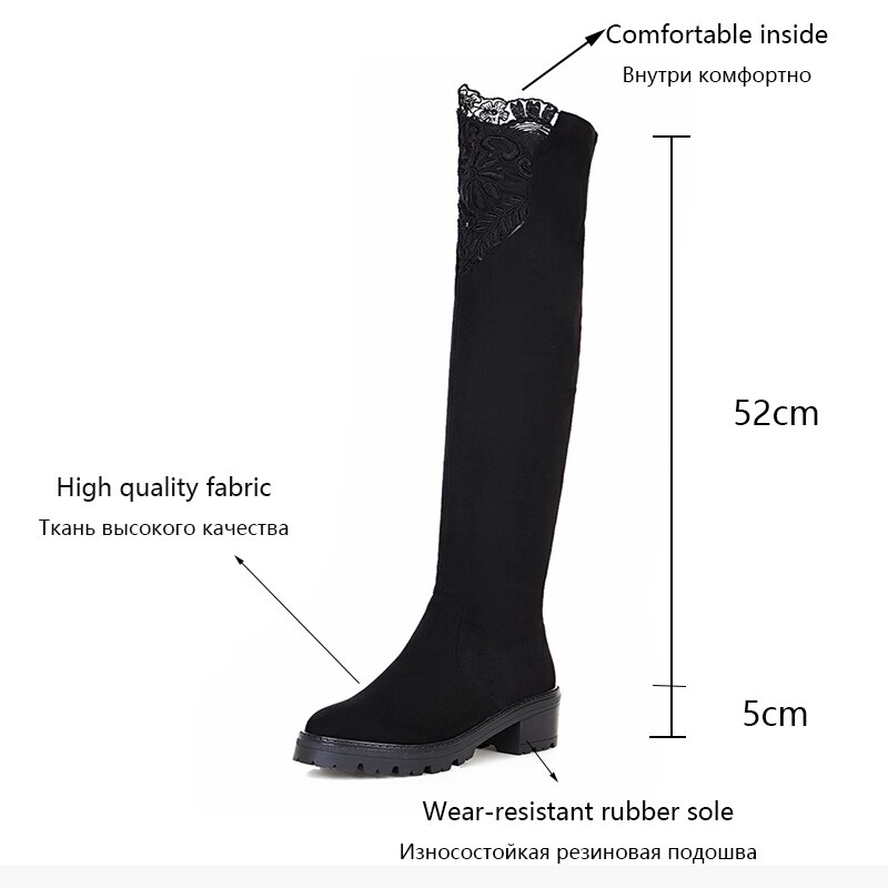 MBR FORCE bottines en cuir PU pour femme, bottes chaudes et plates classiques, simples, sans fermeture éclair à la , automne/hiver