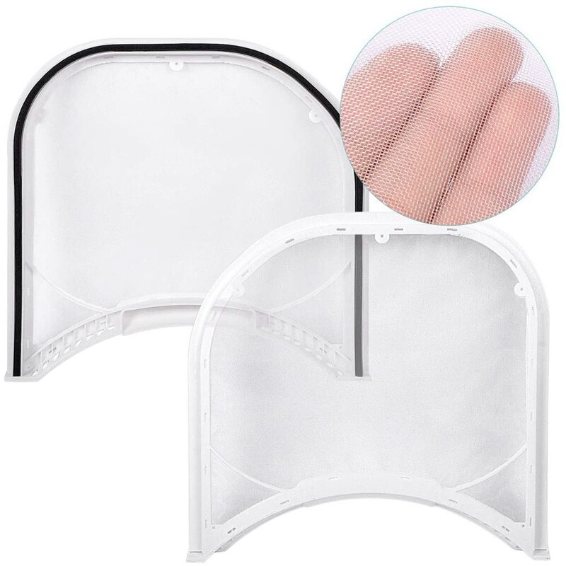 2 Pack of Dryer Lint Sn with Felt Rim Seal for LG 5231EL1003B DLE2512W DLE2514W