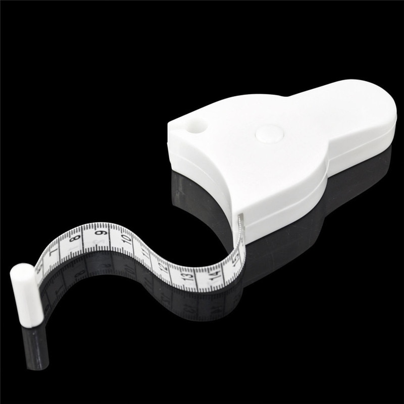 Krop målebånd til måling af talje diæt vægttab hjælp plast arm, lår, kalv, bryst, hofter måleinstrumenter