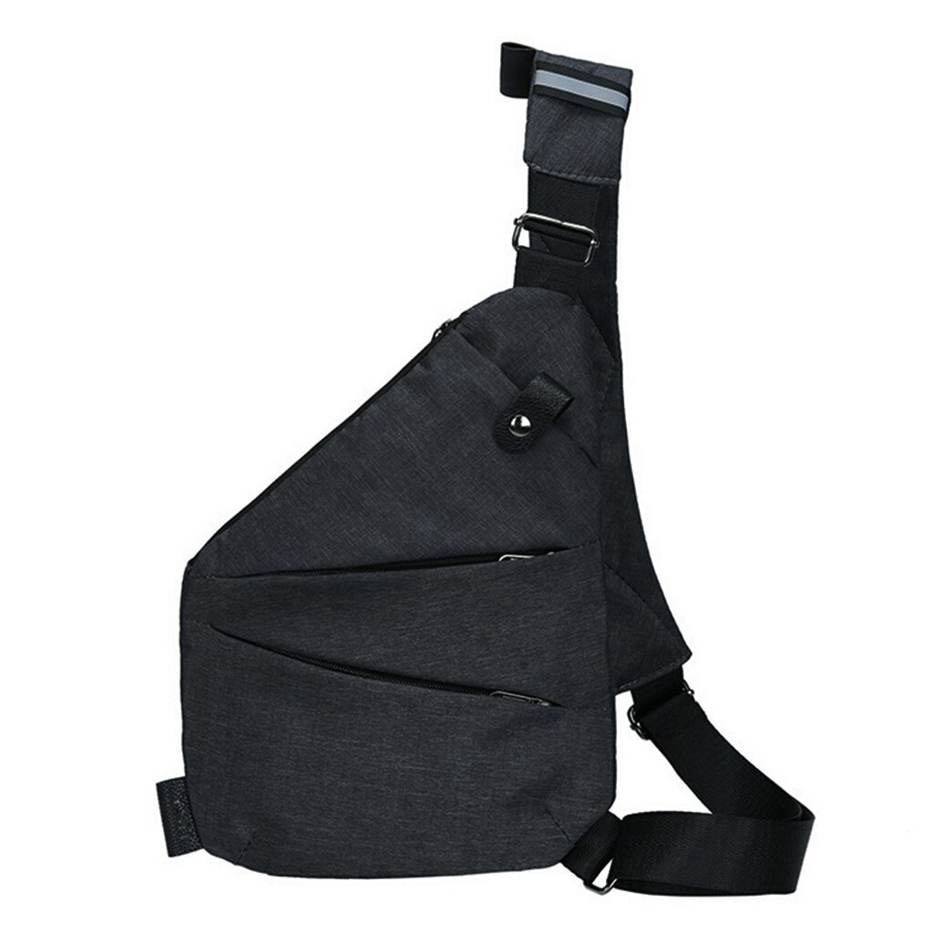 Sacs de poitrine pour hommes et femmes sac à bandoulière décontracté toile poitrine sac Anti-vol sacs à bandoulière bolsas #45