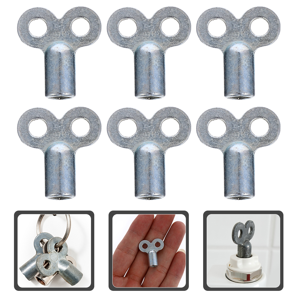 Right Hand Radiator Key 10Pcs Square Hole Key Radiator Key Gas Key Univers... – Grandado