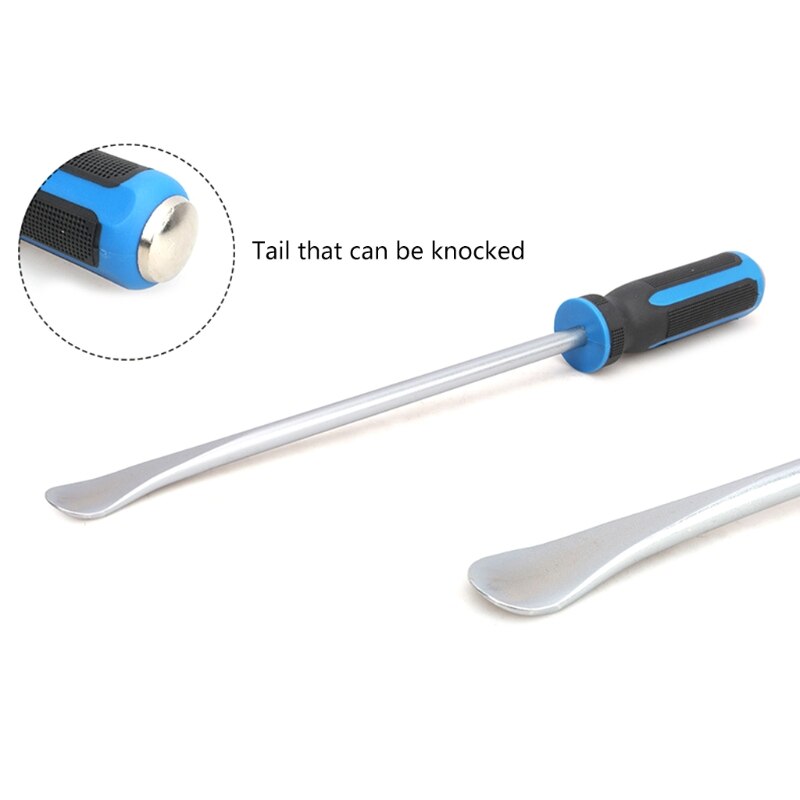 Heavy Duty Pry Bar with Anti-slip Handle Anti-rust Stainless Steel Crowbar Prying Demolition Crowbar Nail Puller Use