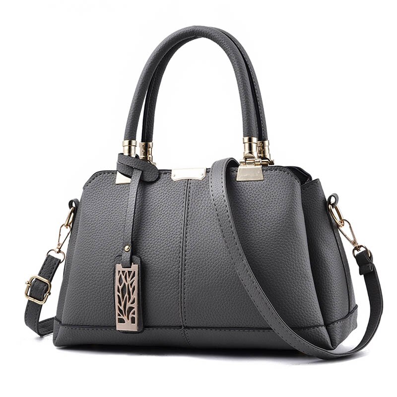 Bolsa feminina transversal, bolsa de ombro, de mão, preta, vintage, de 2019, estilo boho: Dark Gray Bag