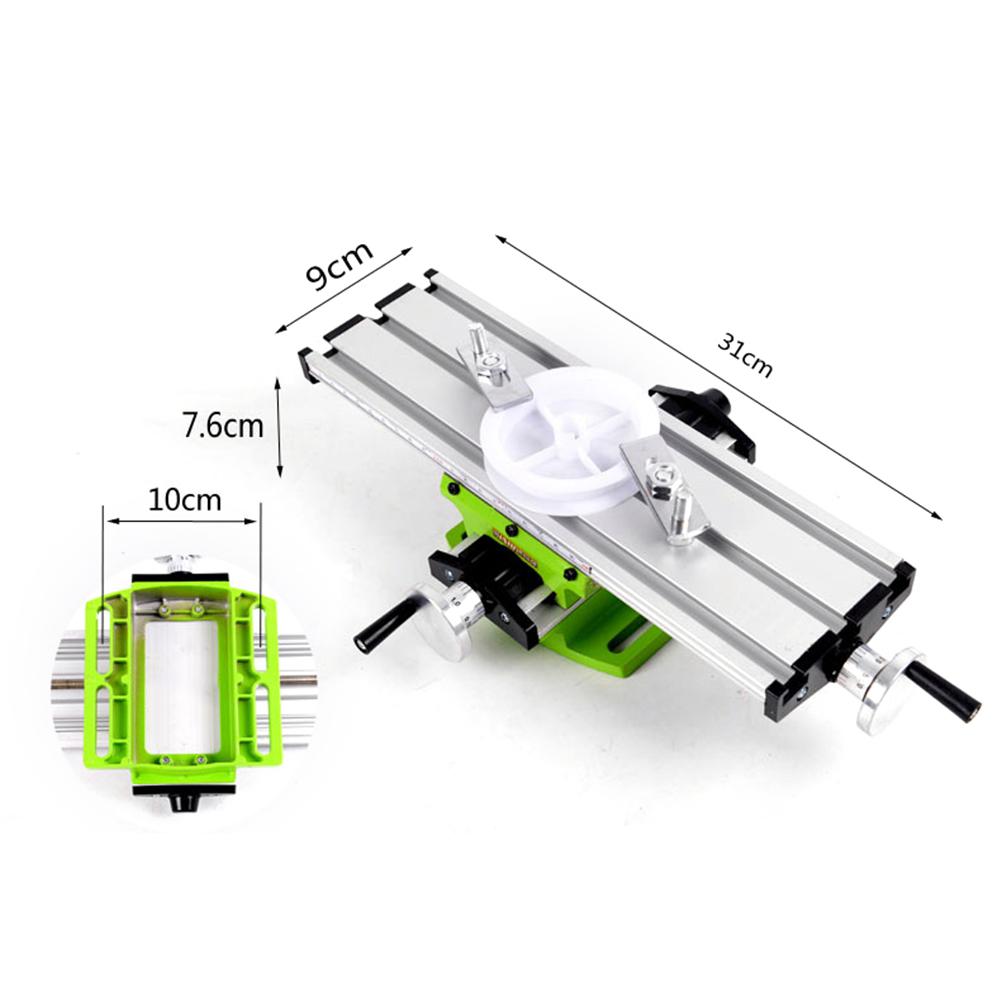Mini Multifunctional Machine Bench Working Table Precision Multi Function Table Milling Drill Vise Tools