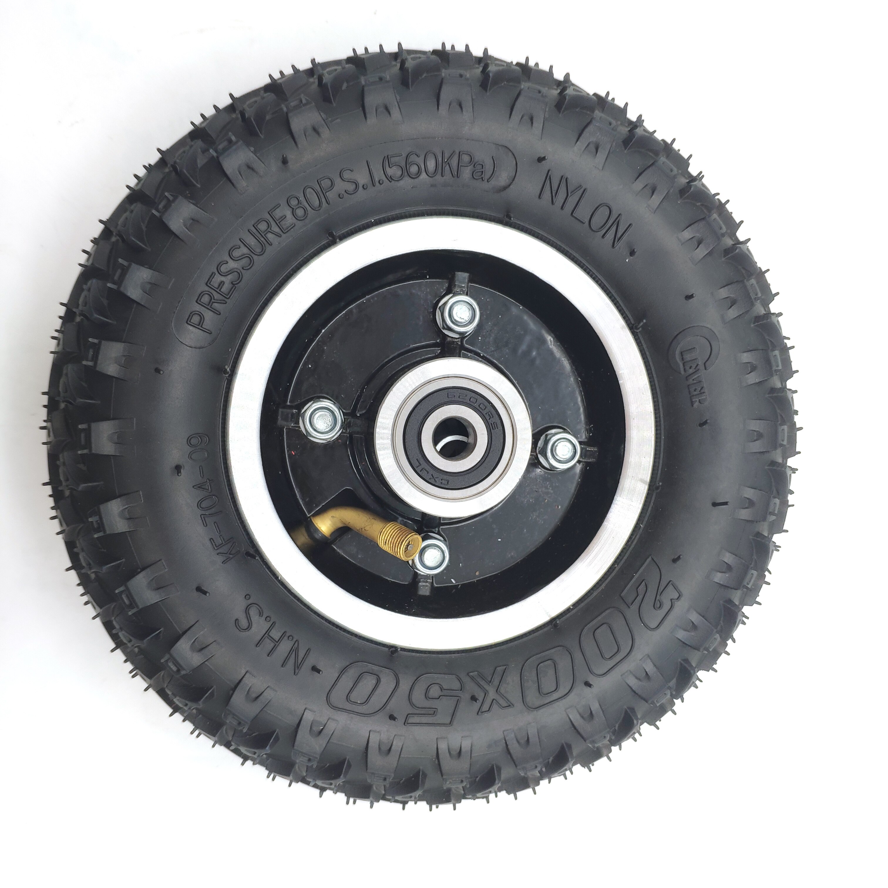 good 200x50 Tire Wheel off-road Tyre with hub 200x50 (8"x2") for Razor Electric Scooter