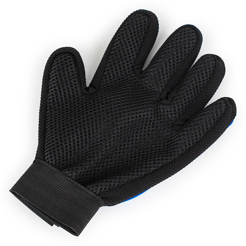 Guantes para Cepillar el pelo de mascotas para Cepillar el pelo para el cuidado de perros, masaje de gatos, peines de silicona, guante de depilación para perros para limpieza de mascotas