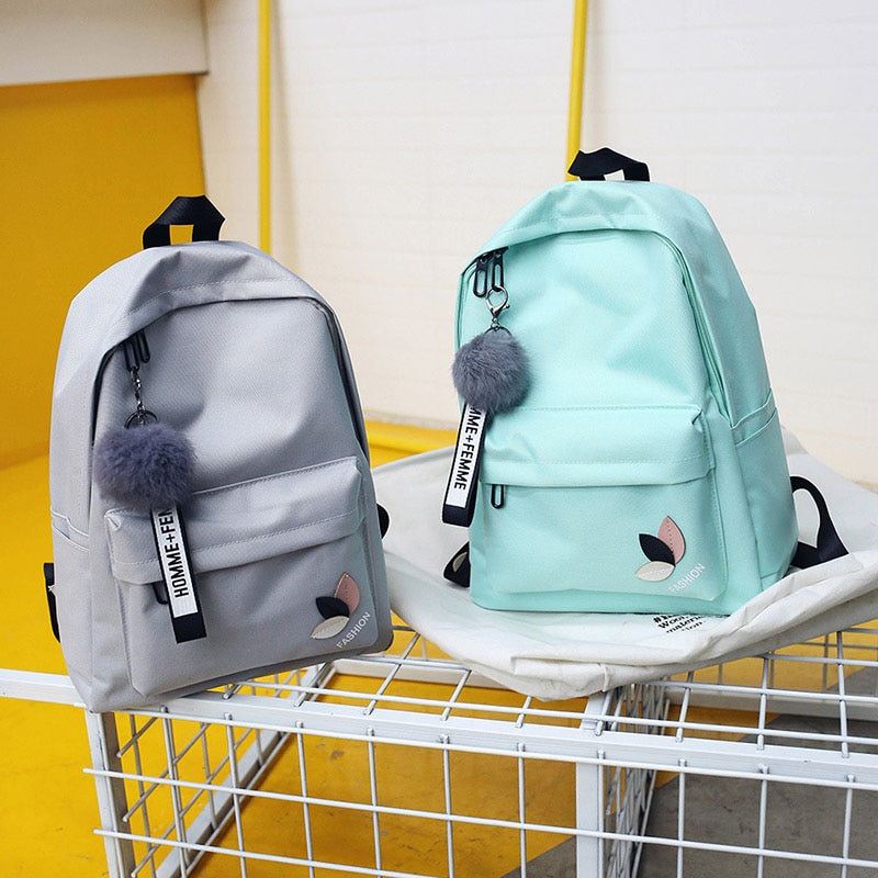 sac à dos en Nylon pour femmes sacs à dos femme sac d'école pour filles sac à dos de sac de voyage étanche Bolsas Mochilas