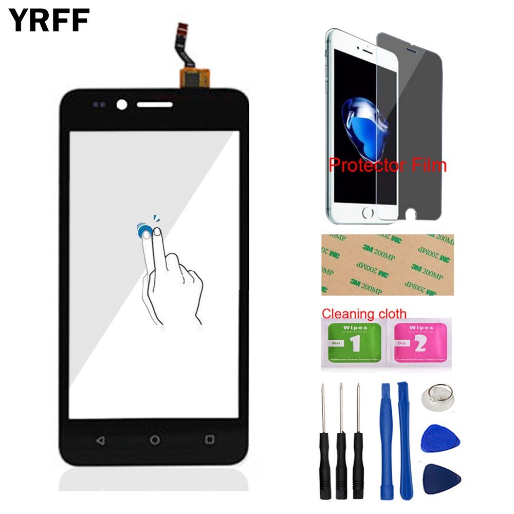 Mobile Phone For Huawei Y3 II LUA-L03 LUA-L21 LUA-L23 Front Touch Screen Touch Digitizer Panel Glass Protector Film Adhesive