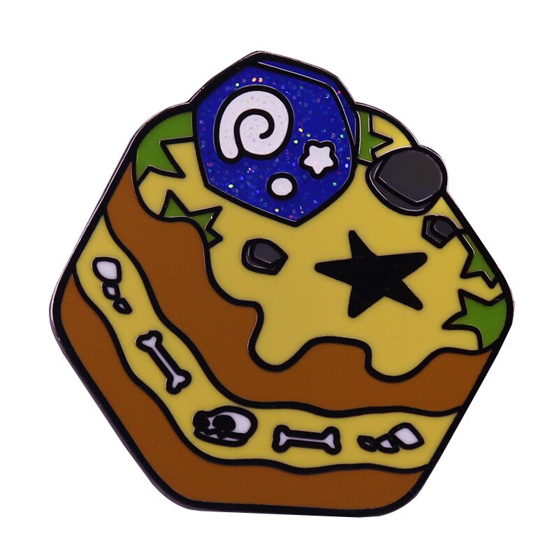 D3466 Homegaga Leuke Dier Emaille Pins Broches Bag Kleding Revers Pin Game Badge Sieraden Voor Vrouwen: 5