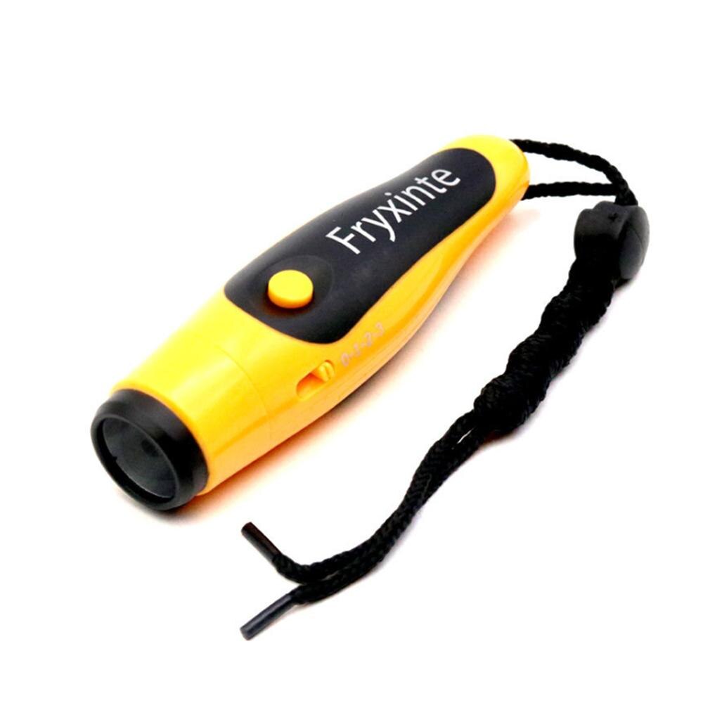 Electronic Electric Whistle Referee Tones Outdoor Survival Football Basketball Soccer Game Cheerleading Whistle: Yellow