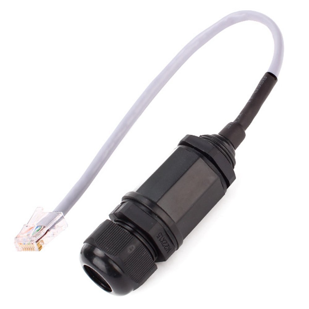 Betrouwbare M20 Ethernet LAN RJ45 Waterdichte Connector Twisted-Pair Kabels