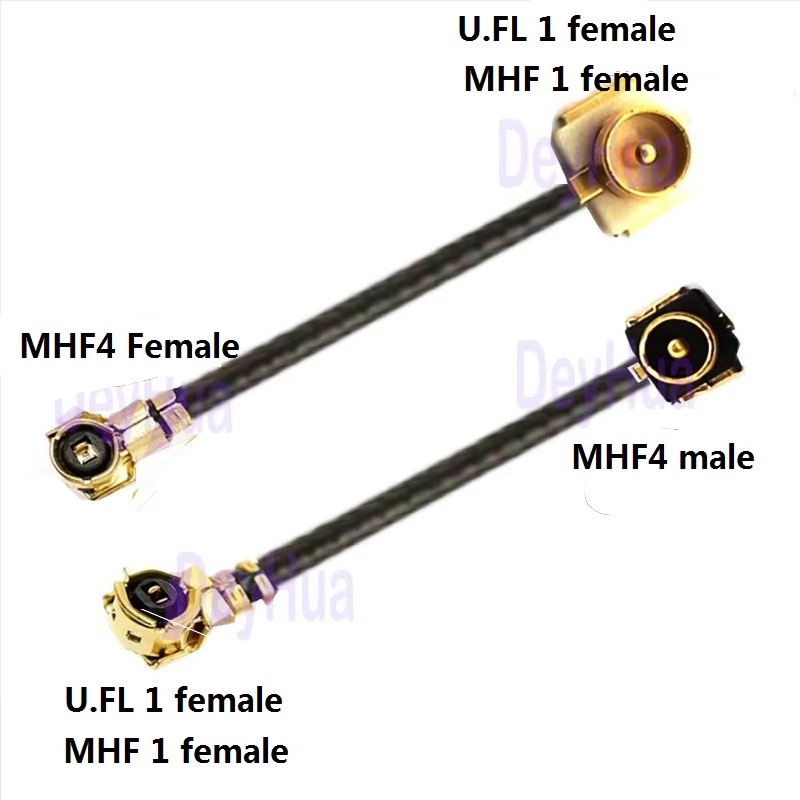 5pcs U.fl 1 to MHF4 MHF 1 to MHF4 Cable Connector 5CM 10CM 15 20 30 CM