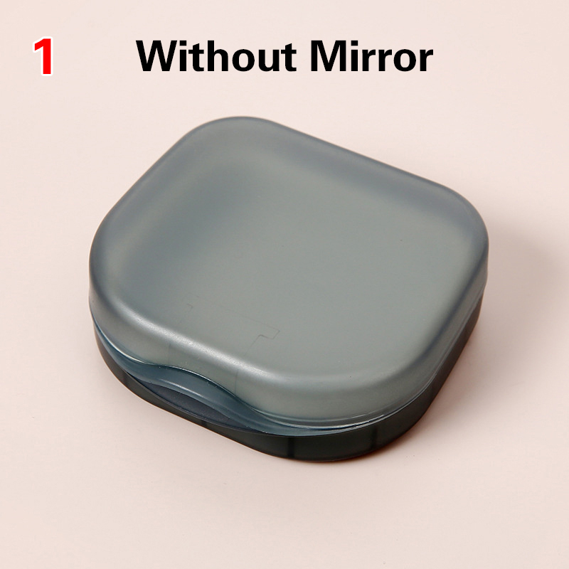 Denture Storage Box Elderly Portable False Teeth Box Invisible Braces Orthodontic Retainer Case With Cover Dustproof Container: green