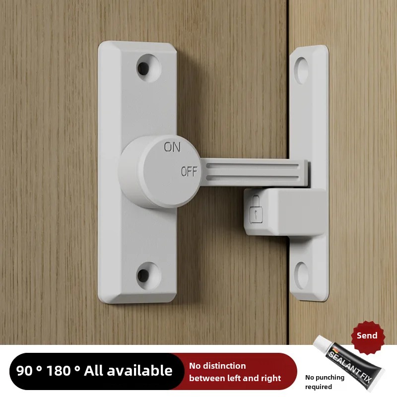 Perno de pestillo de doble uso, cerradura de puerta interior, hebilla de puerta corredera de baño, hebilla de cerradura interior de puerta de vidrio de estilo antiguo, accesorio de equipo de barco