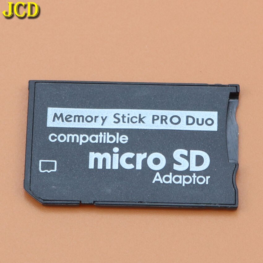 JCD 1Pcs Memory Card Adapter Micro SD to Memory Stick Adapter For PSP Sopport Class10 Micro SD 2GB 4GB 8GB 16GB 32GB