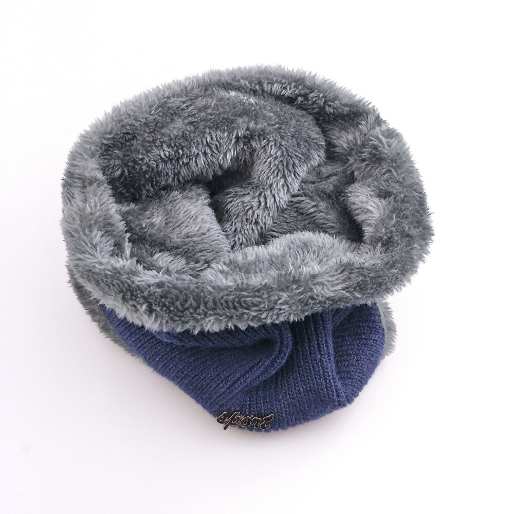 Skullies bonnets hommes chapeaux d'hiver pour hommes écharpe tricoté chapeau casquette femmes hiver Bonnet chapeau Homme Homme Gorro Bonnet casquettes de Baseball: one scarf