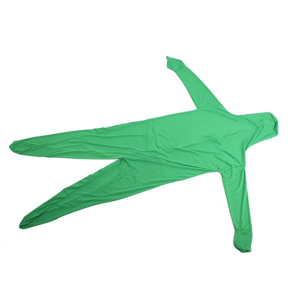 Green Screen Suit Stretchy Skin Suit Video Body Halloween Tight Suit Party