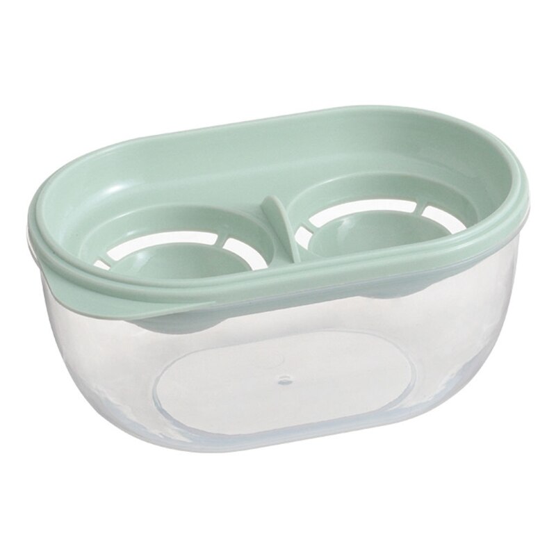 Plastic Egg Separator White Yolk Sifting Home Kitchen Chef Dining Cooking Gadget Kitchen Egg White Separator Tool: Green