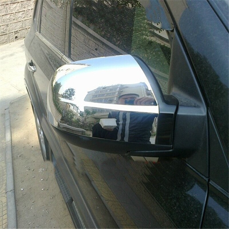 DOOR SIDE WING MIRROR CHROME COVER REAR VIEW For HYUNDAI TUCSON 2005 2006 2007 Car Styling