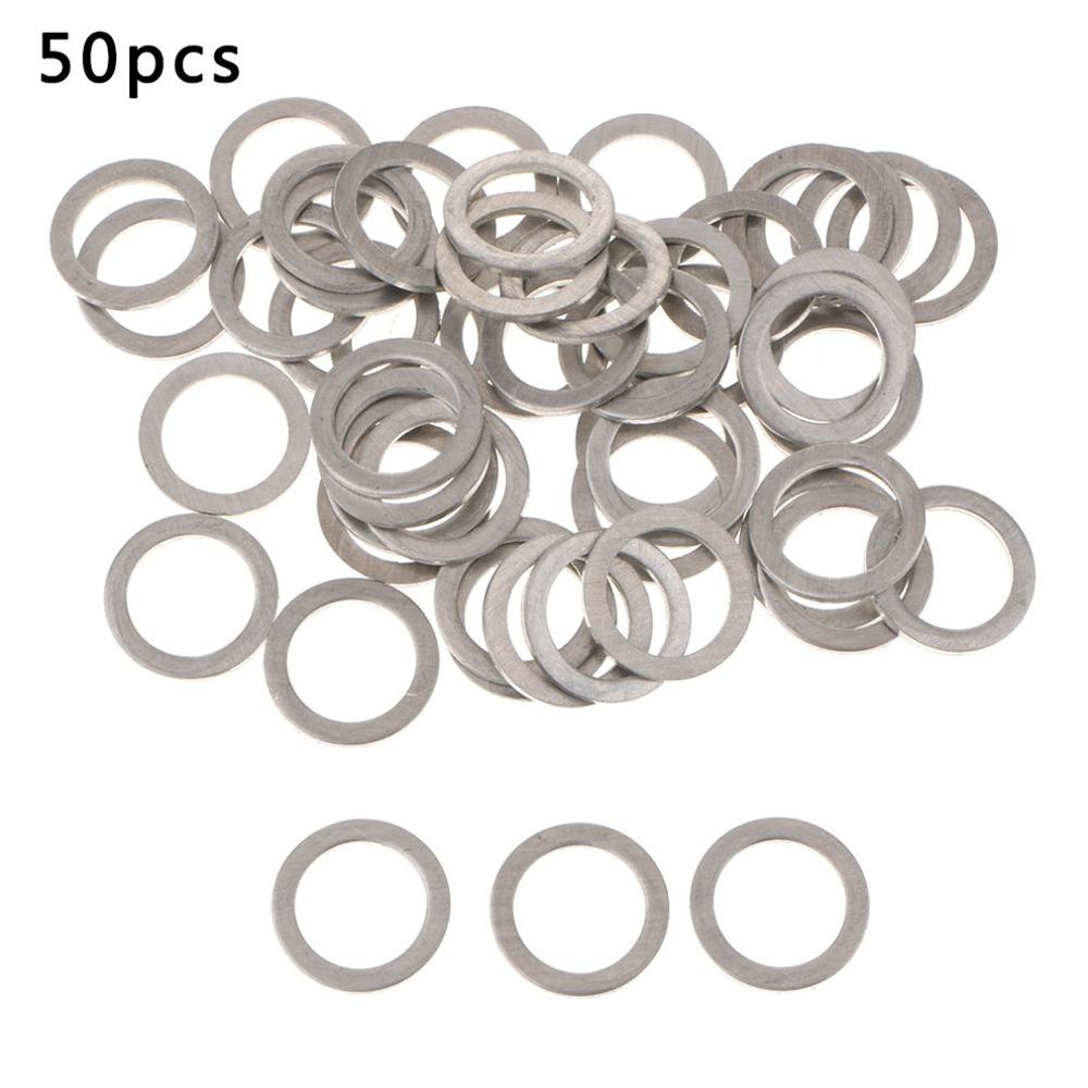 50Pcs Practical Oil Pan Screw Gasket Aluminum Oil ... – Grandado