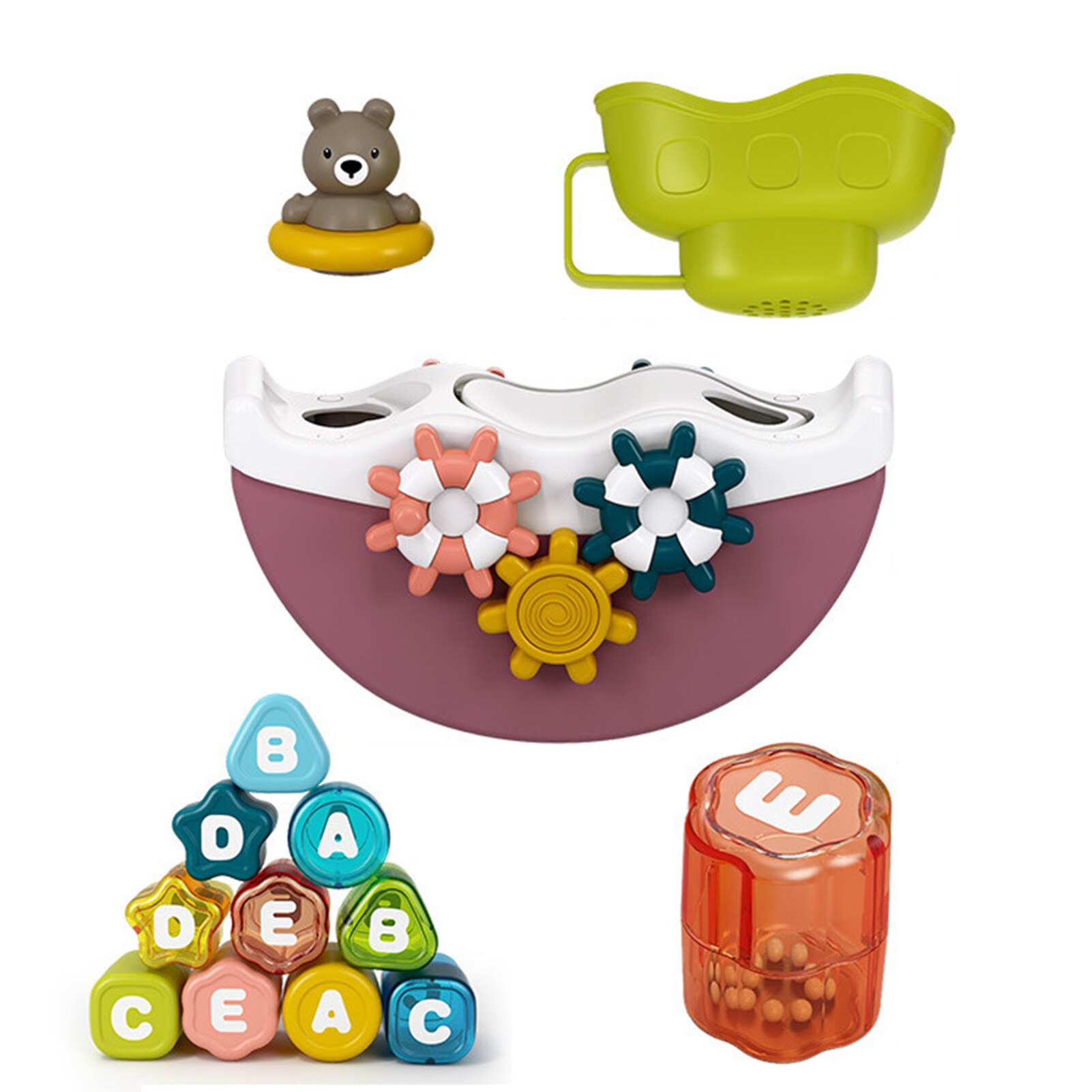 Kinderen Bad Water Spelen Speelgoed Bad Boot Speelgoed Kleur Erkenning Water Fun Speelgoed Baby Baby Early Education Badkamer Strand