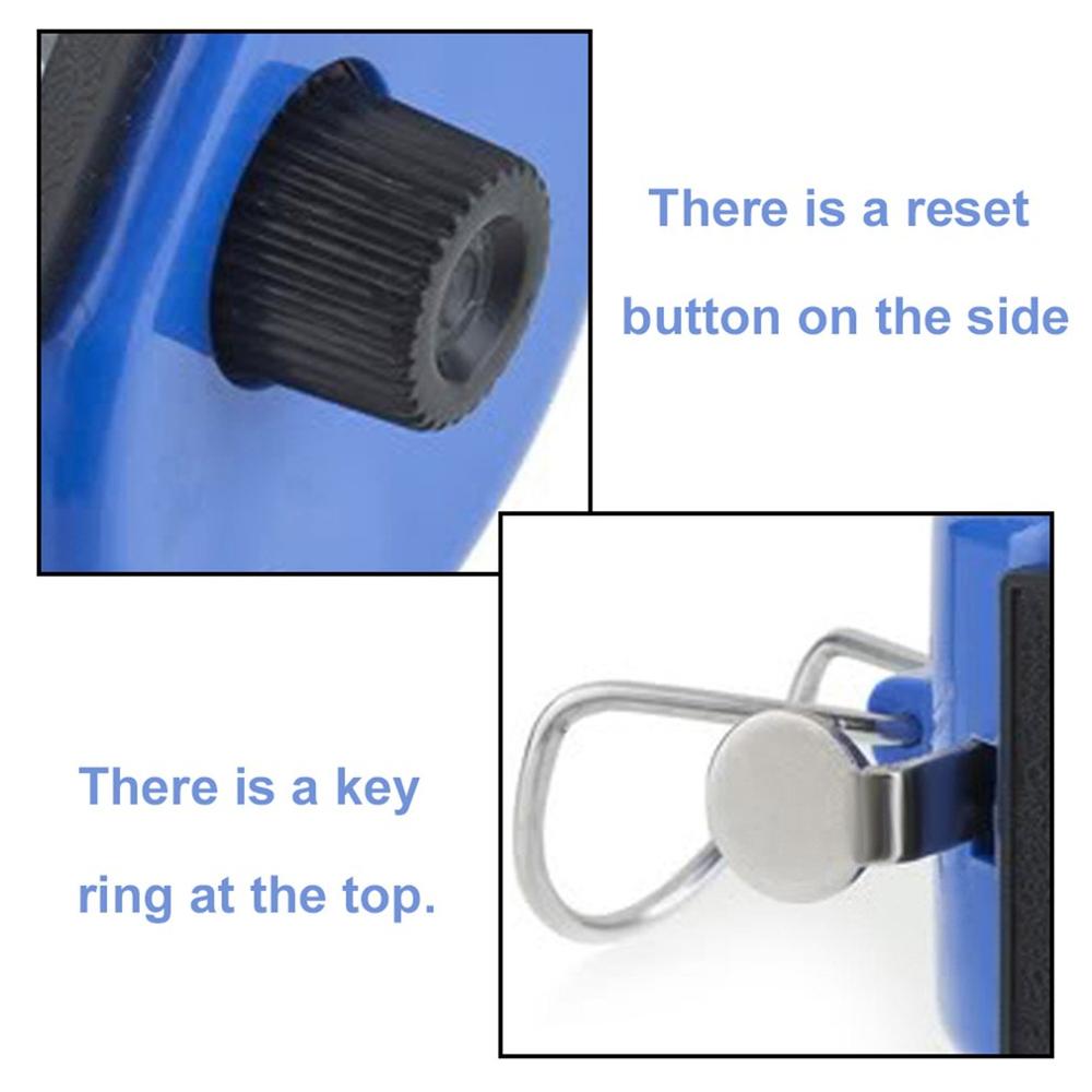 1pcs Mini Portable Handheld Golf Tally Click Counter 4 Digital Chrome Manual Number Mechanical Counter In Golf Pitch