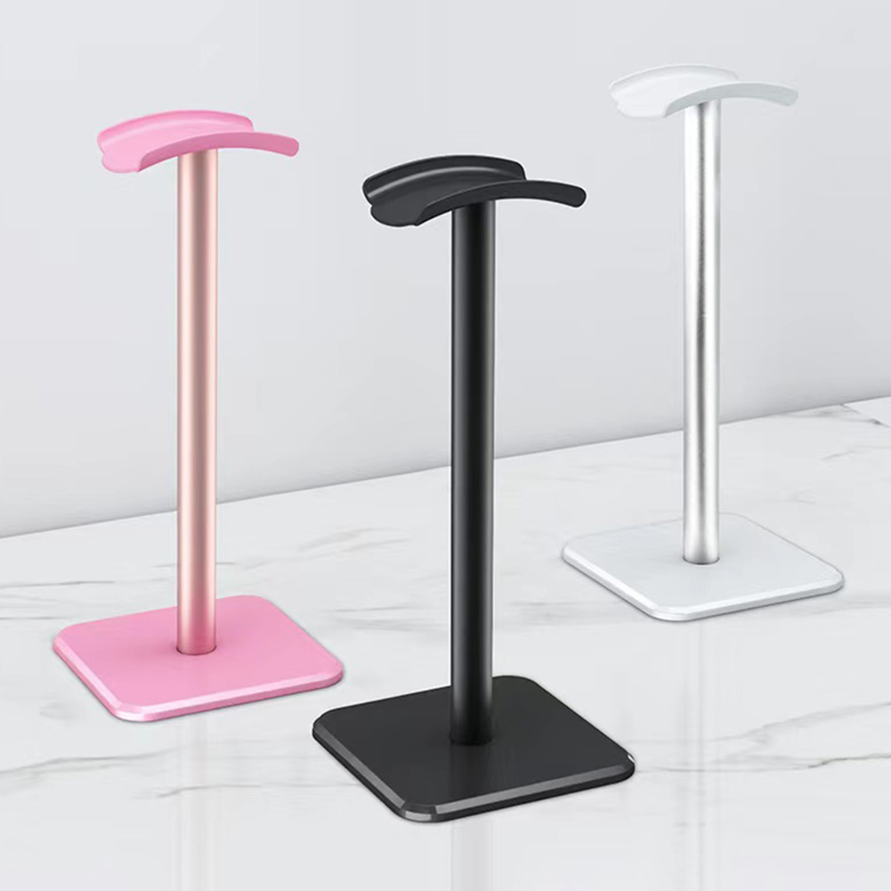 Aluminium Hoofdtelefoon Houder Rack Ruimte Besparing Desktop Organizer Display Oortelefoon Hanger Headset Ondersteuning Standaard