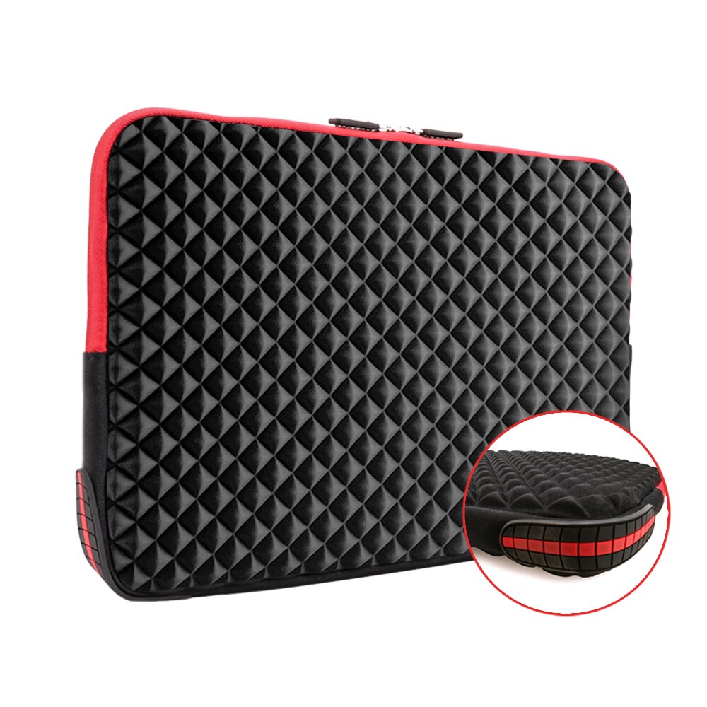 Icozzier laptoptas, laptoptas, hoes voor dell hp asus lenovo macbook 13 14 15 15.6 inch, hoes voor retina pro 15.6: Nieuwe updateversie / 15.6- inch