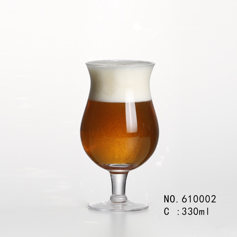 2 stuks oude mode handgemaakte geblazen loodvrij kristal bier glas set 330ml 500ml 60000X: 330ml 2pcs 610002