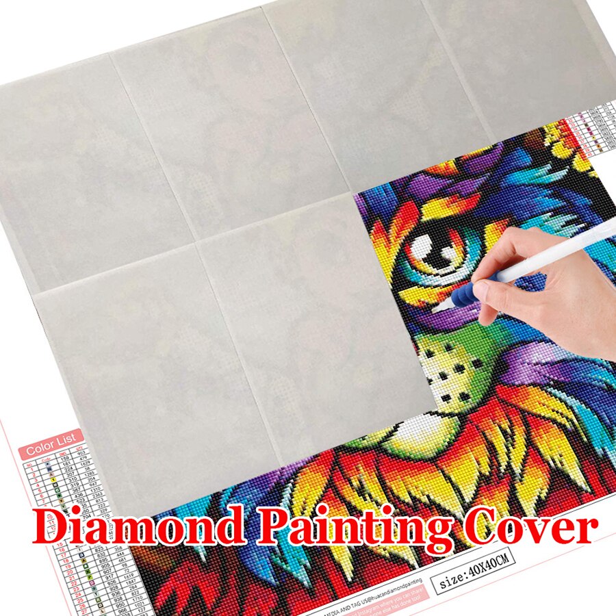 5D Diy Diamant Schilderij Accessoires Release Papier Diamant Borduurwerk Cover Vervanging Stofdicht Anti-Vuil Bescherming Tool