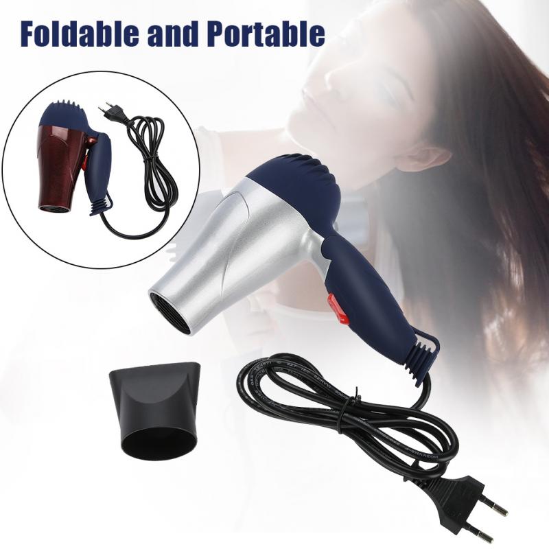 1500W Hair Styling Tools Foldable Electric Hairdryer Fast Drying Foldable Blow Dryer 220V