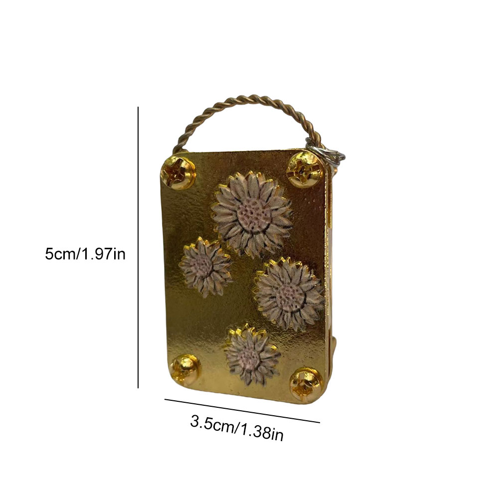 Micro Flower Press Miniature Flower Press Kit Plants Art Crafts Metal Flower Pressing DIY Pressed Flower Plant Preservation Kit