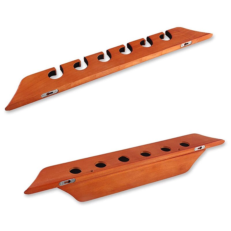 Vertical Fishing Rod Holder - Wall Mounted Fishing Rod Rack Storage, Holds Up to 6 Fishing Rods: Default Title