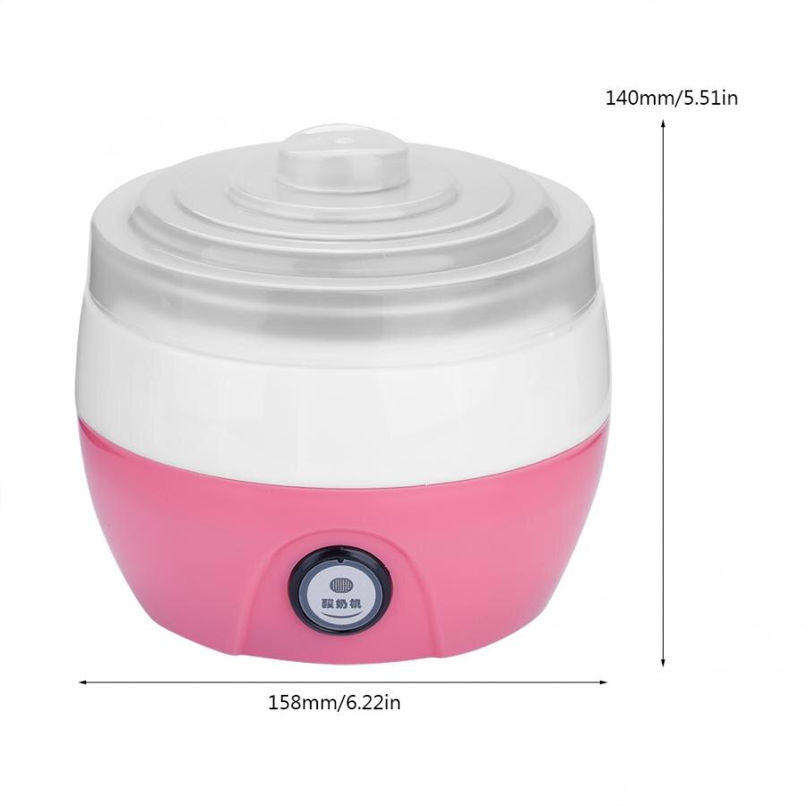 1L Huishoudelijke Elektrische Automatische Yoghurt DIY Maker Rvs Inner Container 220 V Keukenapparatuur