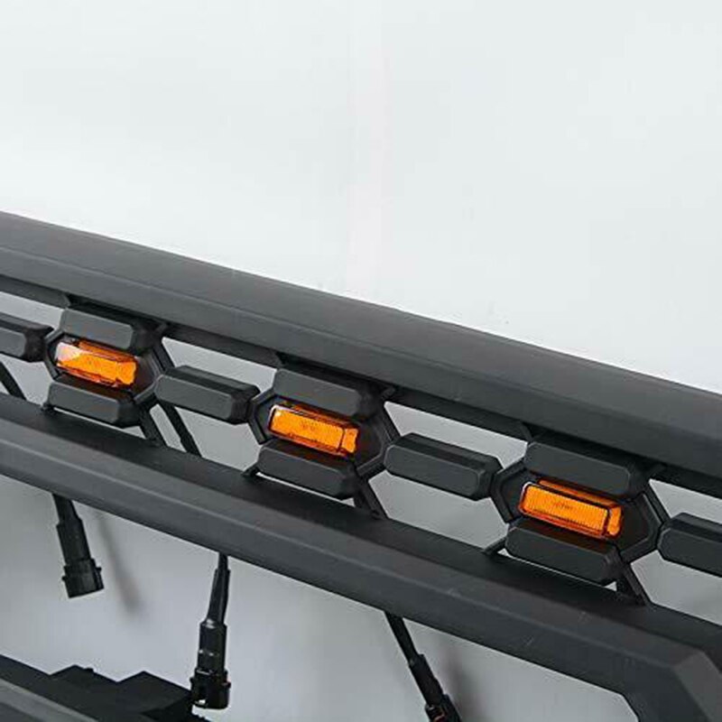 4 kpl auton etusäleikkö keltaiset led-valot toyota tacomaan trd pro grillillä