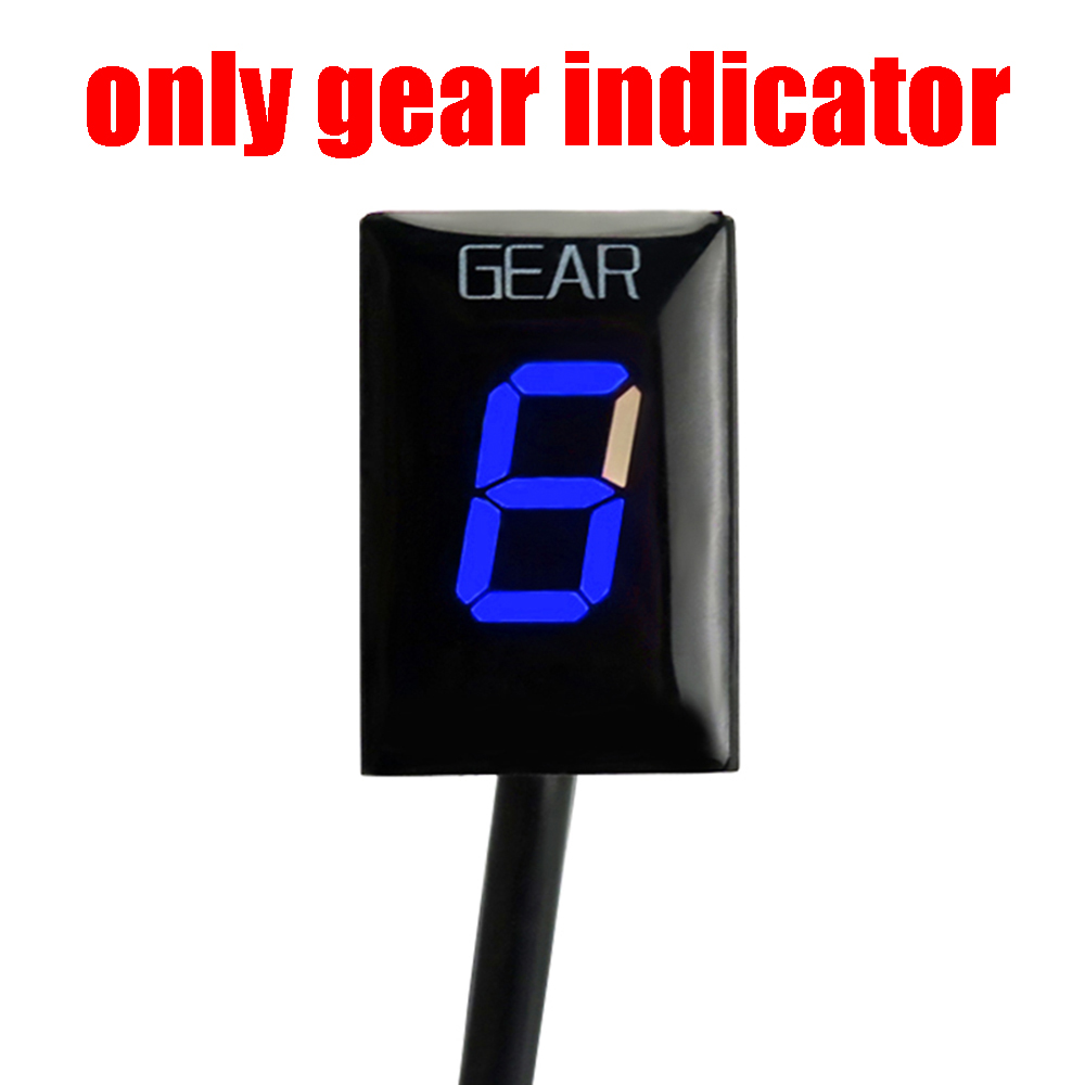 Motorrad Ganganzeige Für Suzuki GSX750F GSX600F Katana GSX 600 F GSX 750 F GSX 600 750 F 600 F Zubehör Getriebe Display Meter: Blau