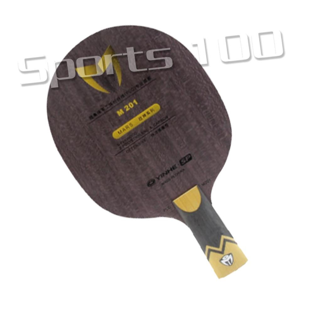 Yinhe PLC fiber table tennis blade M101 M201 Fiber Table Tennis Racket C.T.T.A.A. 5 PLY WOOD WITH 2 PLY PLC