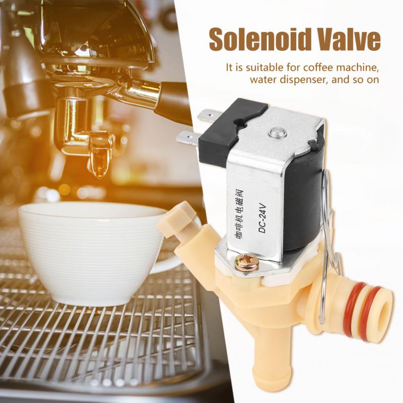 NC/normaal DC24V Normaal Elektrische Magneetventiel Water Klep Voor Koffie Machine