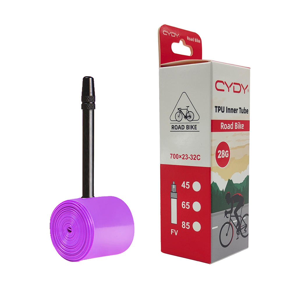 28g cydy bicicleta de estrada tpu tubo interno 700x23c 25c 26c 27c 28c 30c 32c pneus da bicicleta câmera pneu 700c pneu aro válvula francesa
