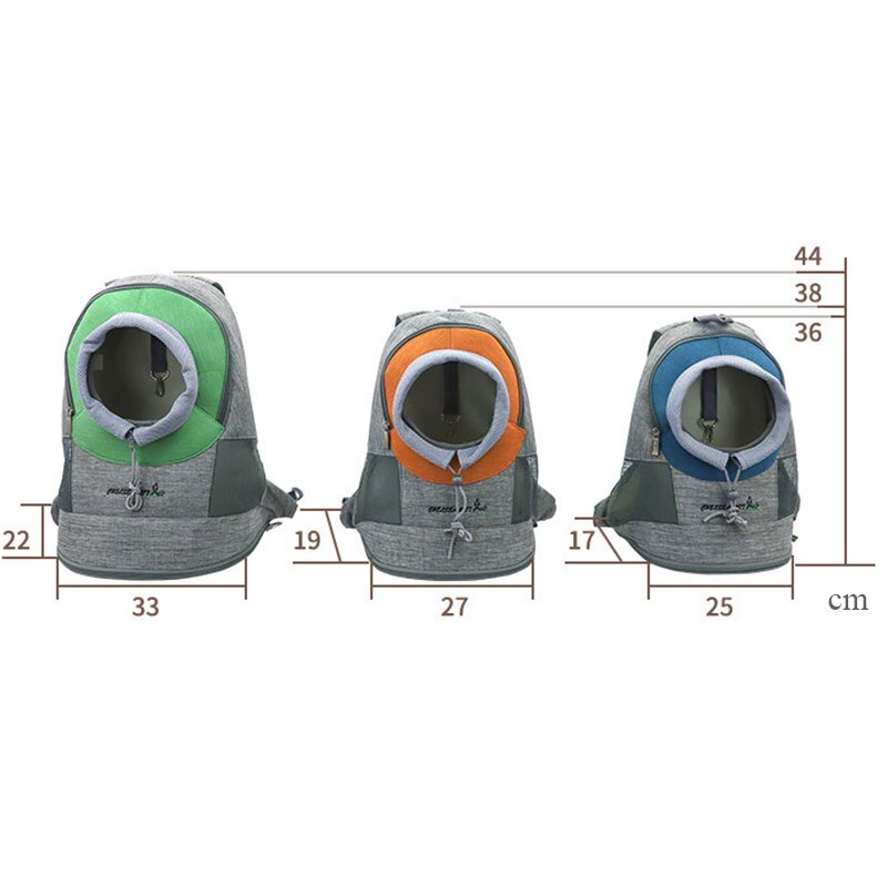 Mode Rugzak voor Carrying Hond Ademend Dubbele Schouders Tas Aanpassing Kleine Hond Carrier Outdoor Winkelen Supplies