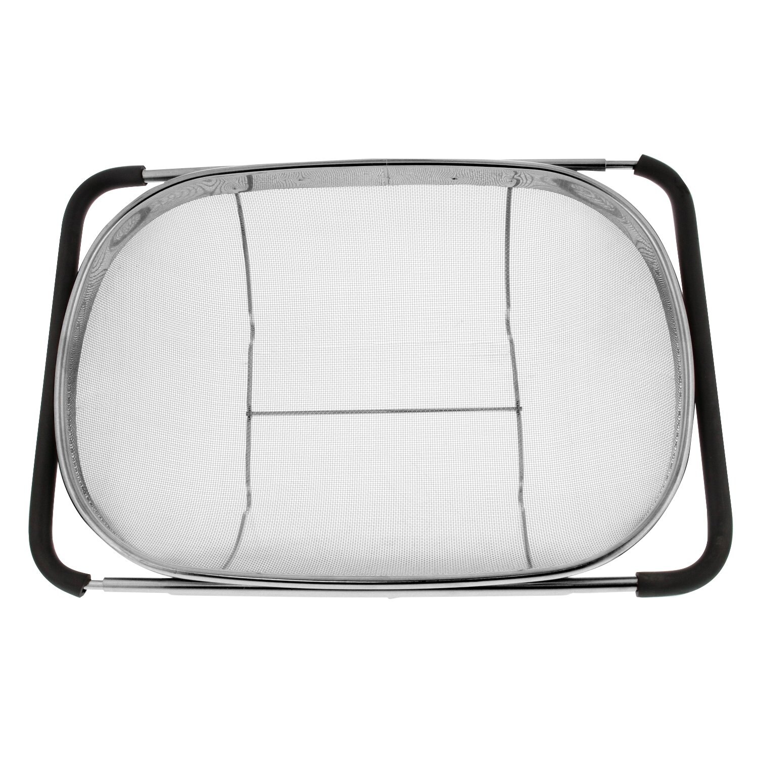 Fijne Mesh Over De Spoelbak Voedsel Colandar 6QT Grote Zeef Mand Voor Spoelen Fruit Groenten Rijst Pasta 'S Korrels-Roestvrij staal