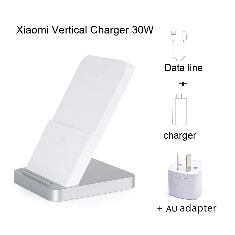 Langaton xiaomi 55w/30w -laturi maksimi pystysuora ilmajäähdytteinen langaton lataustuki nopea laturi xiaomi 10 : lle iphonelle: 30w lisää sovitin