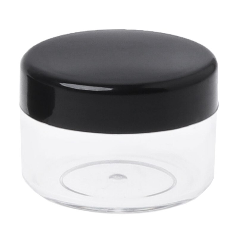 Makeup Jar Mini Sample Bottle Travel Cosmetic Pot Face Cream Container Nail Box 20g Household storage supplies: 15g
