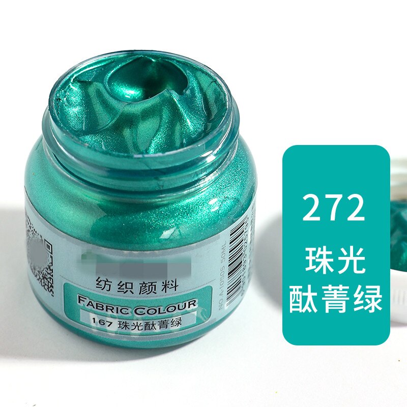 60ml Acrylic Paint Textile Fiber Pigments T-shirt Doodle Diy for Statuary Coloring DIY Hand Clothes Painted Graffiti Pigments: W